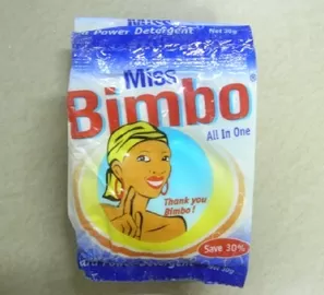 China Bimbo  detergent powder washing  powder laundry to africa market supplier